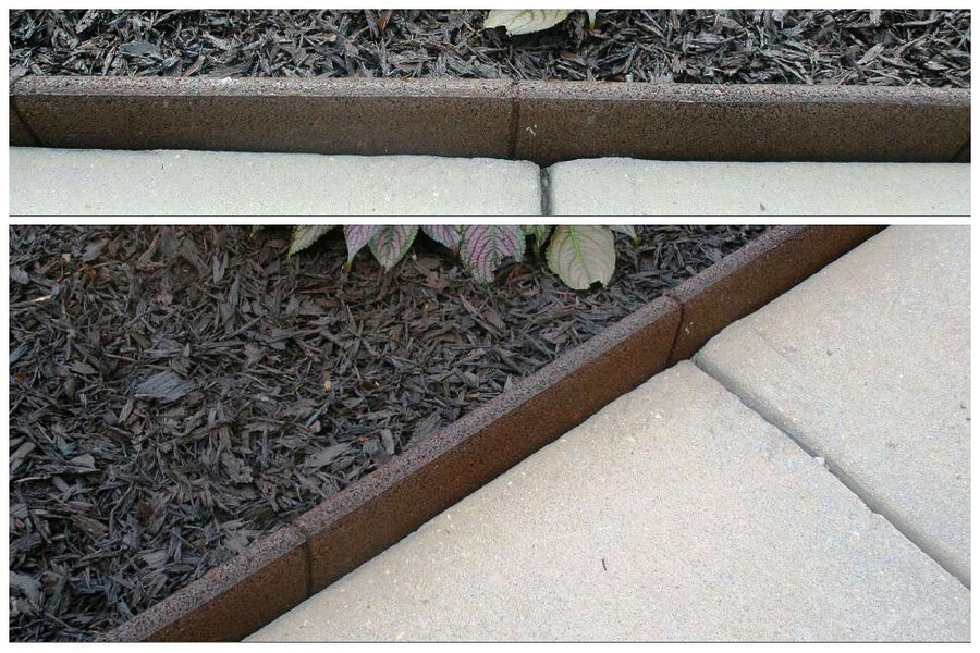 EcoBorder L landscape edging in a customer's yard